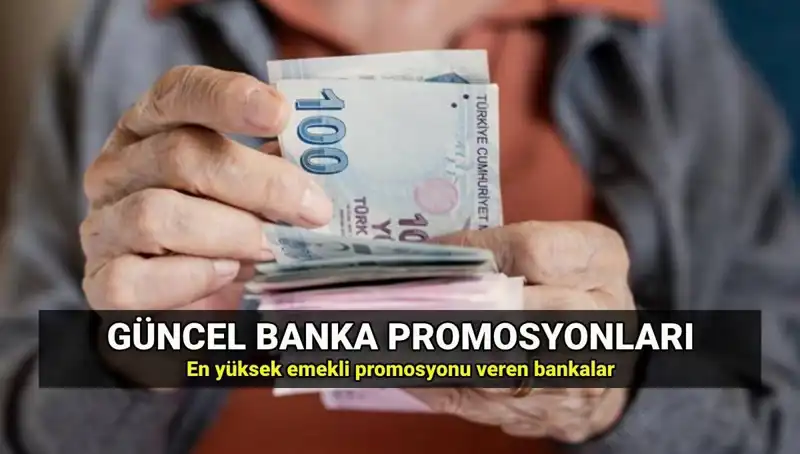 Emekli Promosyonları 2025: En Yüksek Tutarı Sunan Bankalar Hangileri?