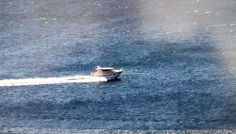 Ege Denizi'nde Kurtarma Operasyonu: Yaralı Vatandaş Bodrum’a Getirildi