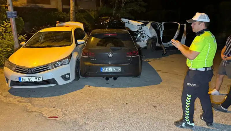 Alkollü Sürücünün Göz Göre Göre Yaptığı Kaza Şok Etti
